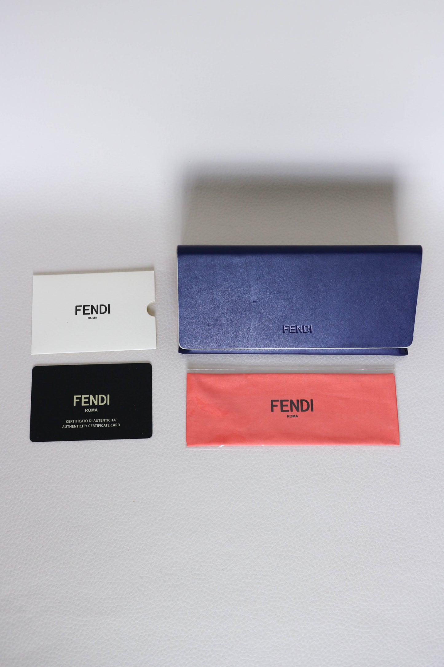 Fendi Cat Eye FF Logo Sunglasses Black