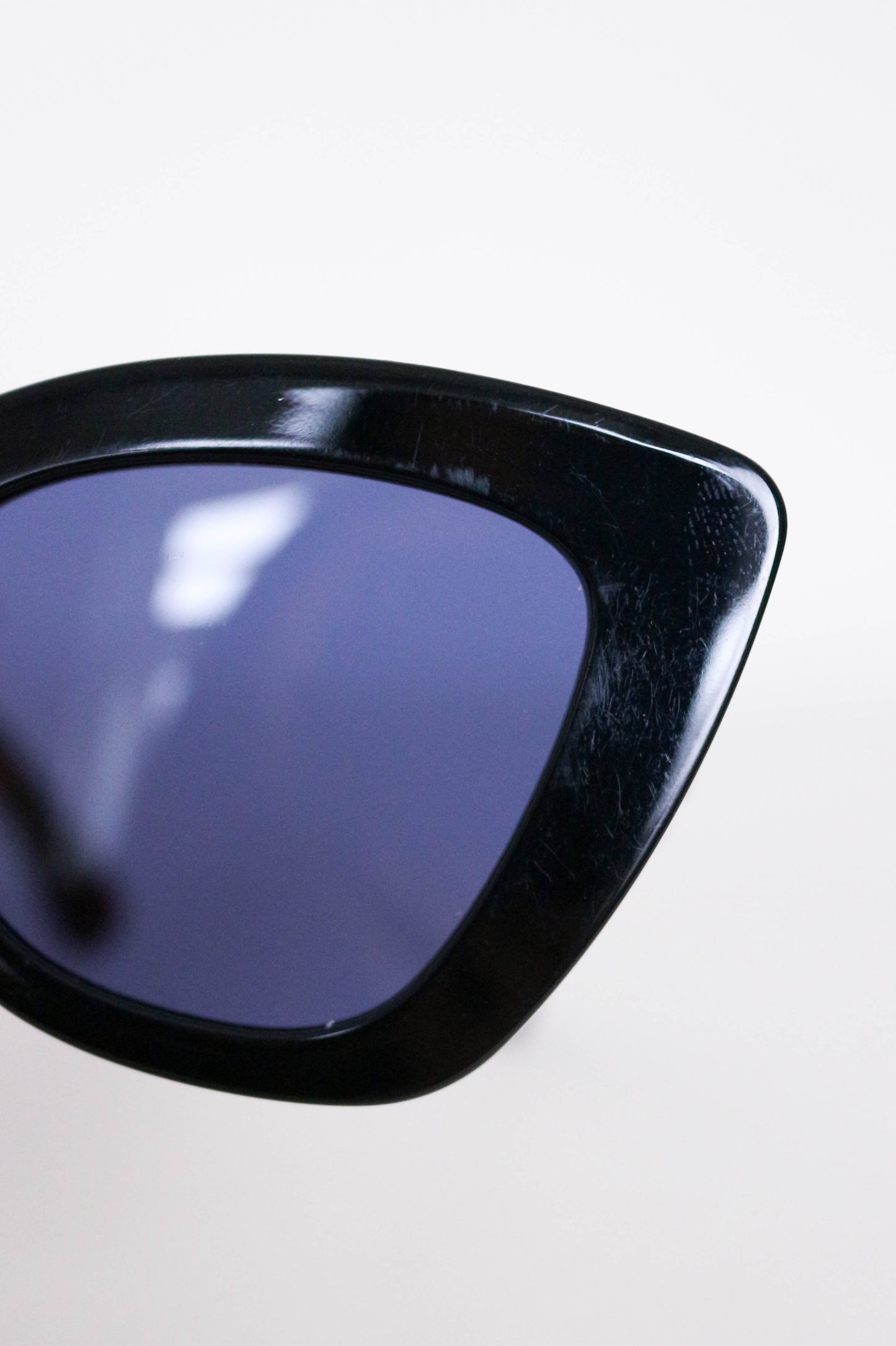 Fendi Cat Eye FF Logo Sunglasses Black